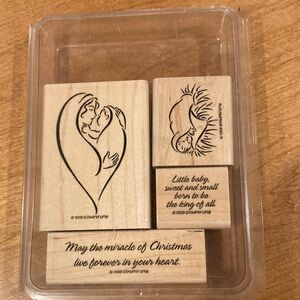 Miracle of Christmas Wood Stamp Set